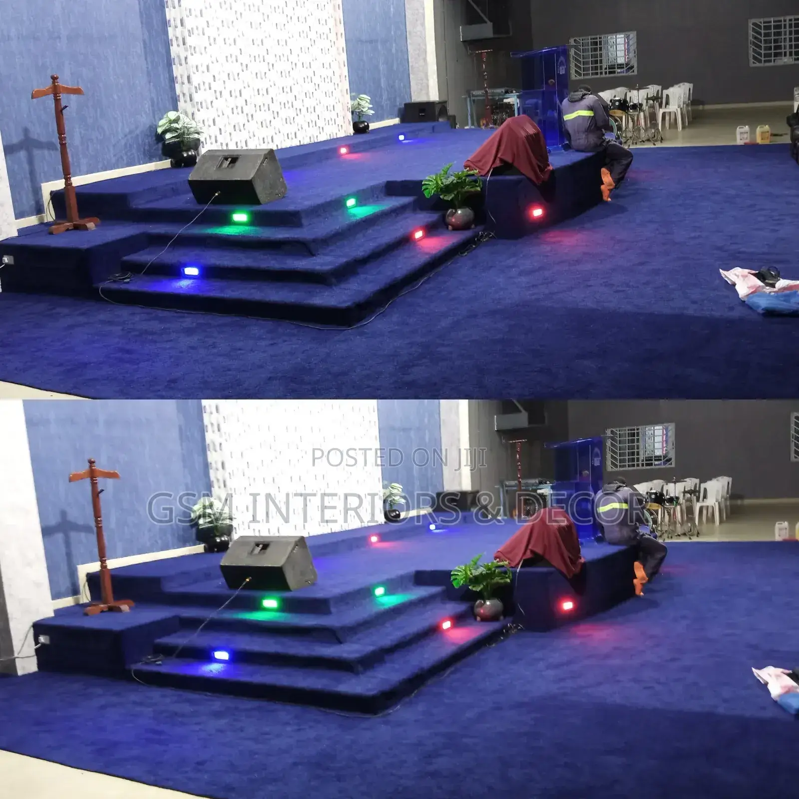 Church Carpets With Lights