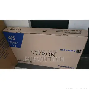 Vitron 43′′ Inch Frameless Smart Android Tv Netflix Inbuilt