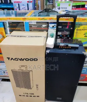 Tagwood 12" 12B Rechargeable Portable Speaker + 1 Microphone