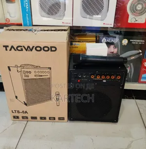 Tagwood 6a Rechargeable Trolley Speaker With Microphone