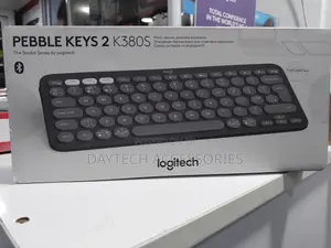 Logitech Pebble Keys 2 K380s, Multi-Device Bluetooth Keyboar