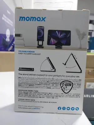 Momax Foldable Universal Cell Phone Tablet Desk Stand Holder