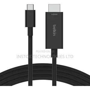 Belkin Connect USB-C to HDMI 2.1 Cable 6.6ft/2m at 60hz at 1
