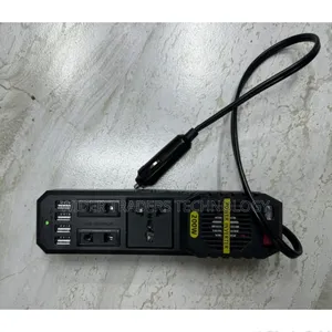 200W Portable Power Car Inverter Peak DC 12V to 220V Socket