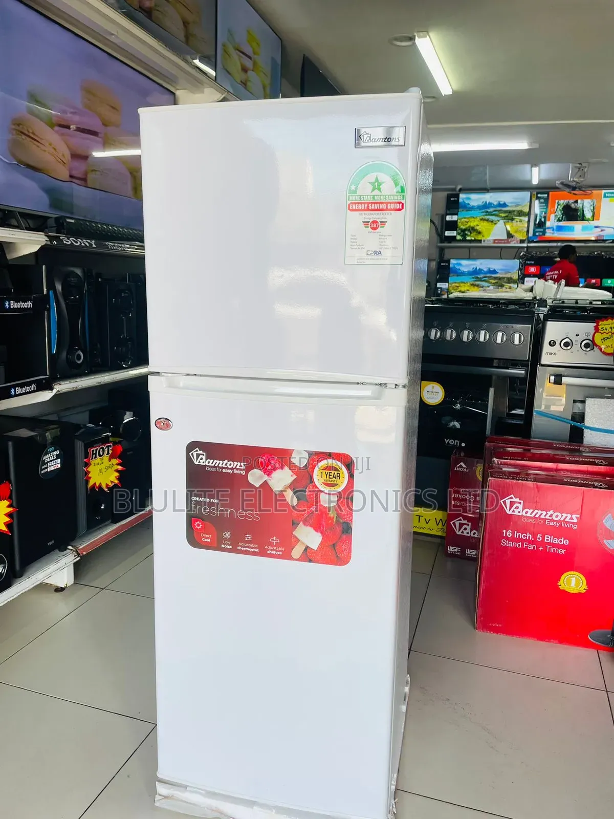 Ramtons 128 Litres Fridge