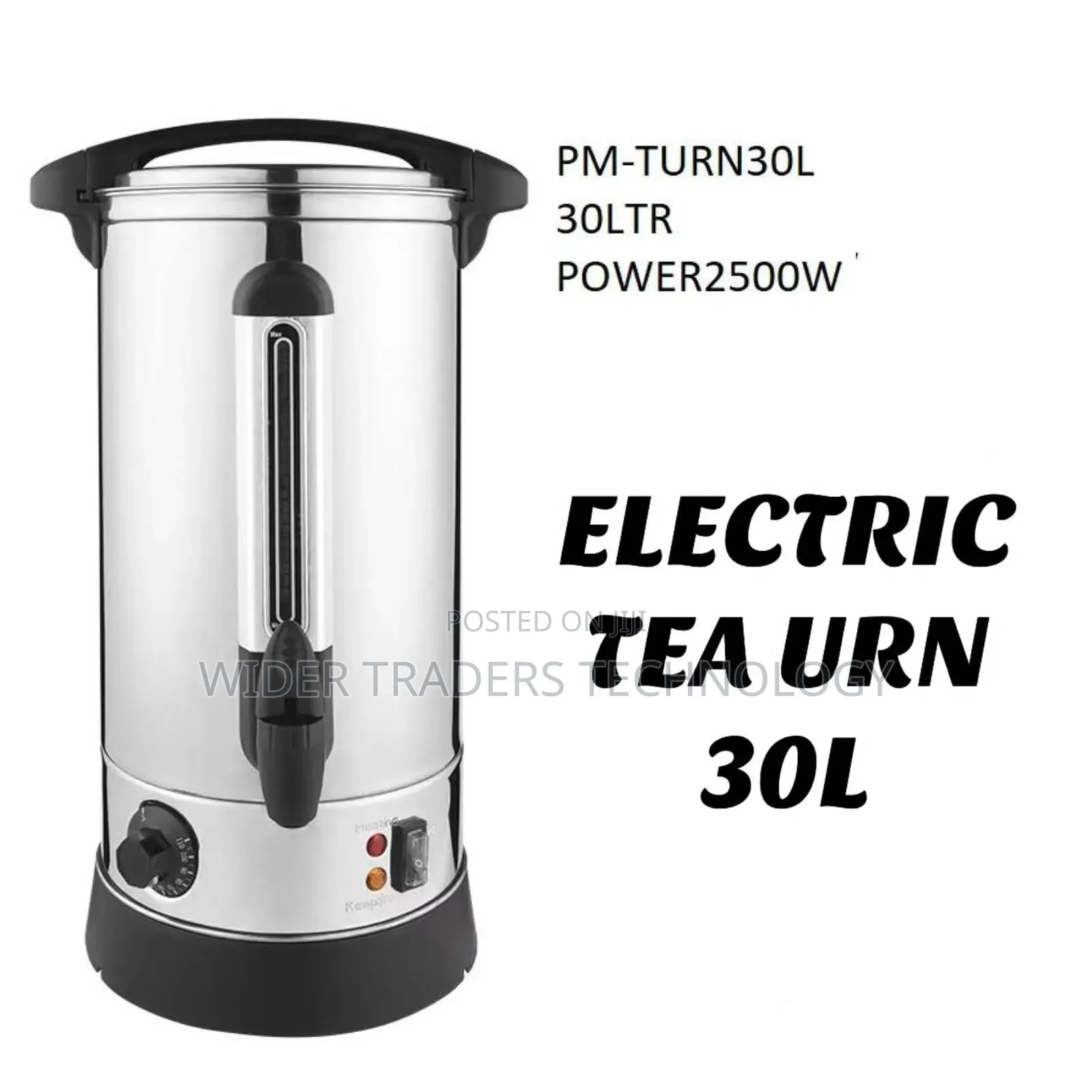 Electric Tea Urns 
 
30 Litres