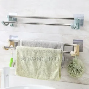 Double Pole Towel Rack