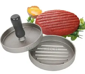 Burger Press, Aluminum Burger Maker Meat Tool 