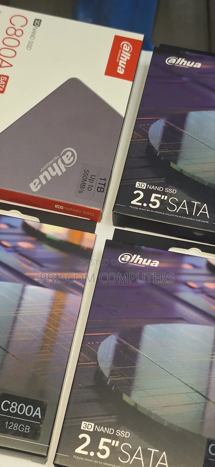 Dahua 2.5" Sata 128gb, 256gb, 512gb, 1TB, 2TB SSD