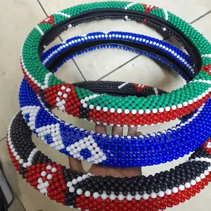 Smart Stearing Cover With Beads for Kenya Frag.
