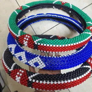 Kenya Beaded Steering Wheel Cover