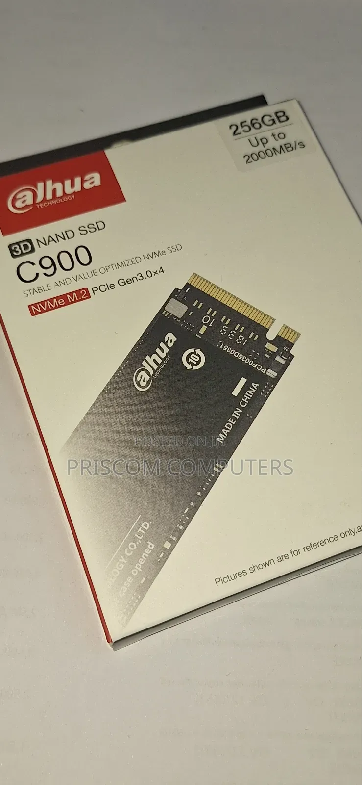 Dahua Nvme M.2 256gb SSD