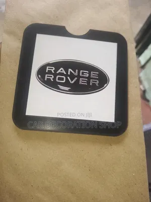 Black Range Rover Insurance Sticker Holder