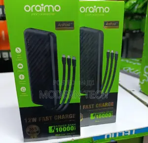 Oraimo Slice Link 10000mah 12W Fast Charge