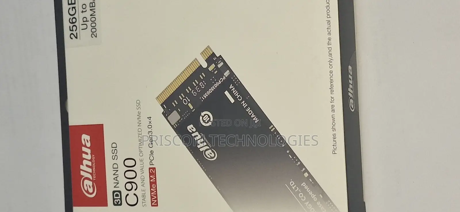 Dahua Nvme M.2 256gb SSD