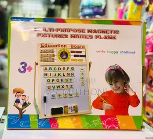 8-in-1 Lettering Magnet Chalkboard