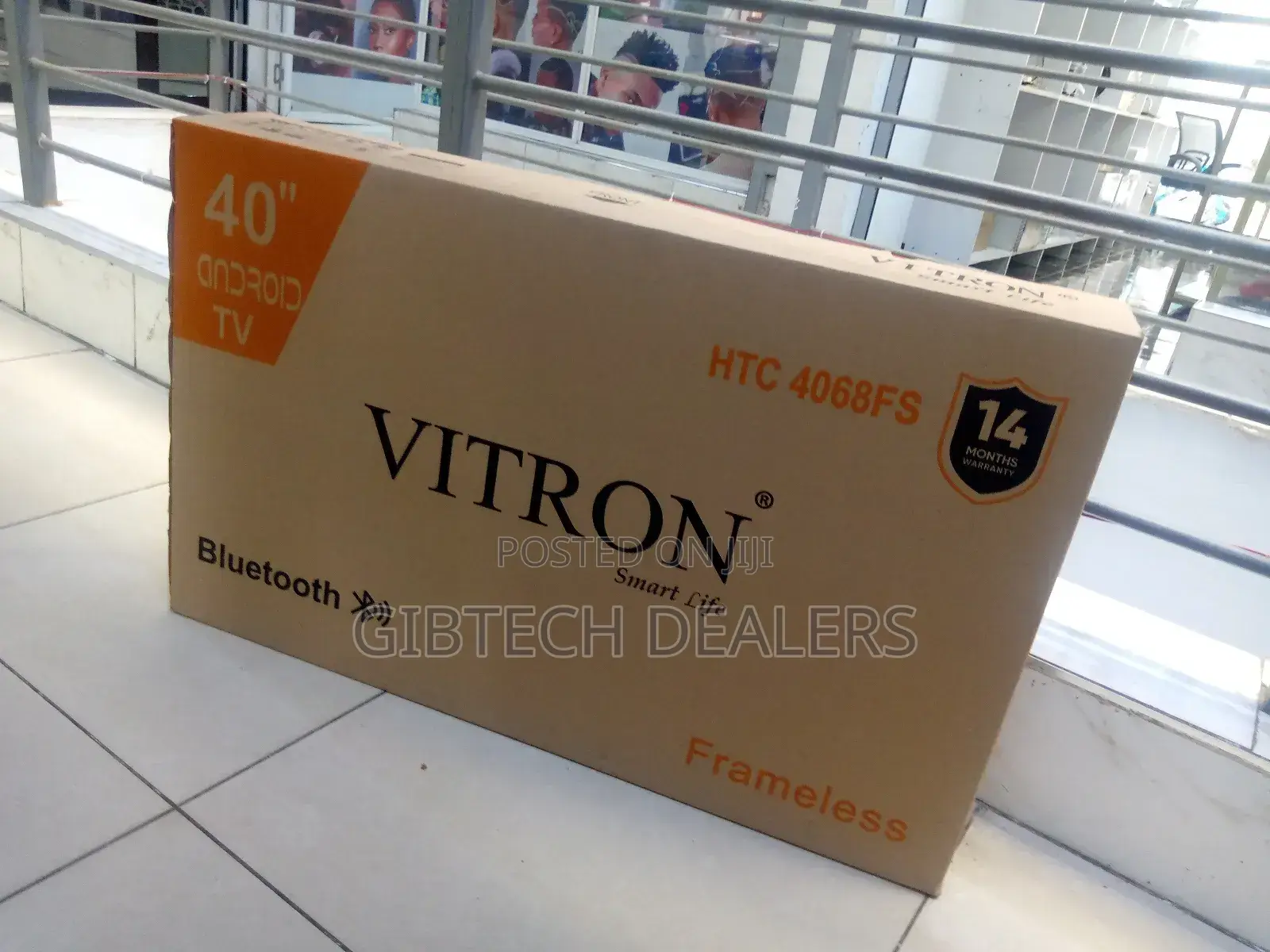 Vitron 40" Frameless Smart Android Tv