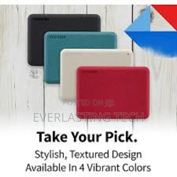 Toshiba Canvio Advance 1TB 2.5" External Hard Drive USB 3.2