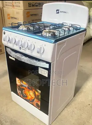 *Sayona Standing Cooker 3G+1E. Gas Oven( White)