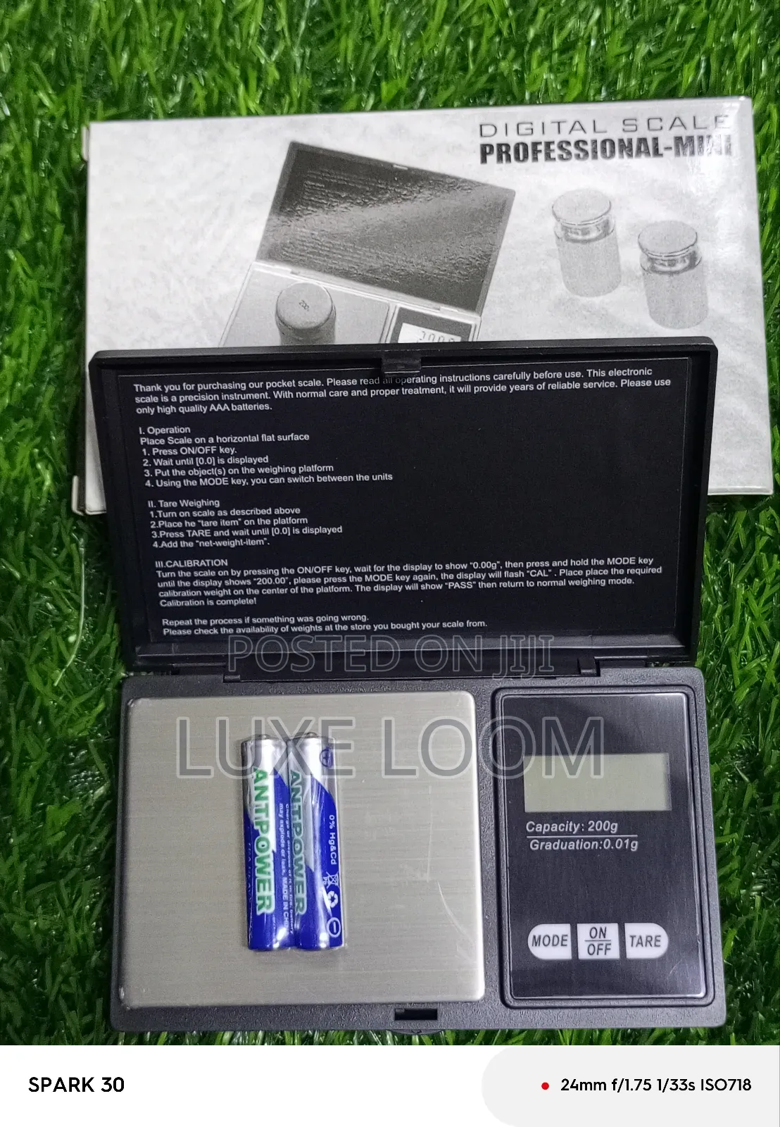 Approved Pocket Gram Scale