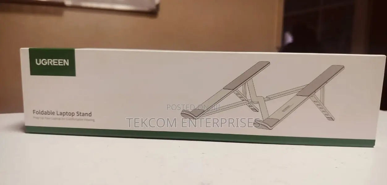 Ugreen Foldable Adjustable Laptop Stand - Silver
