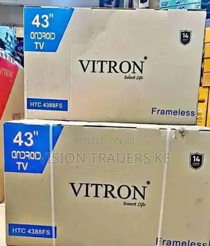 Vitron 43 Smart Android Frameless Fullhd With Bluetooth