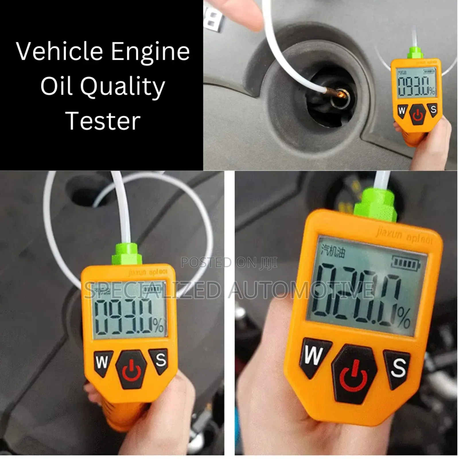 Vehicle Engine Oil Quality Testing Kit