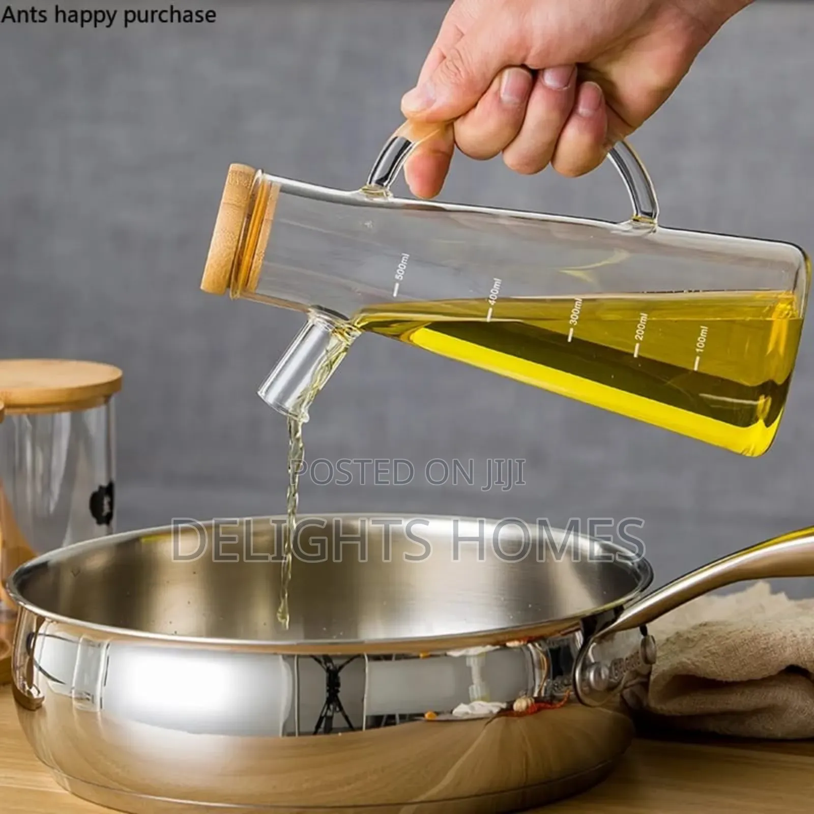 Oil Jar With Bamboo Lid._alp