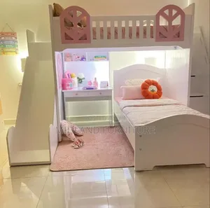 Kids Bunk Bed With Slide