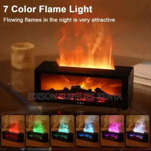 Fire Place Aroma Diffuser Essential Oils Diffuser Wit Flame