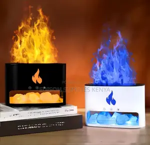 Fire Place Aroma Diffuser Essential Oils Diffuser Wit Flame