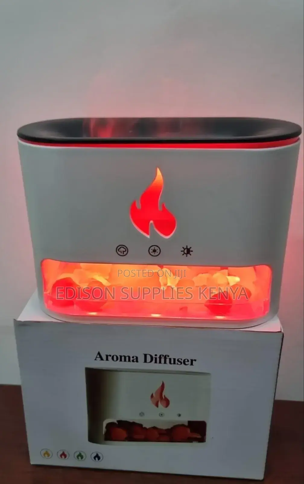 Fire Place Aroma Diffuser Essential Oils Diffuser Wit Flame