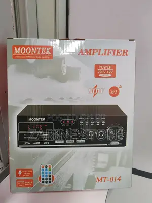 Hifi Amplifier USB/Sd MMC/Fm/Bluetooth Player 60w