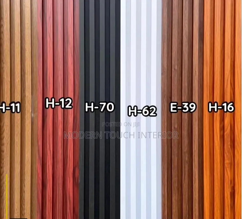 Sophisticated WPC Fluted Wall Panels