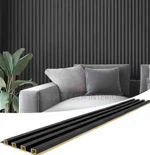 Waterproof WPC Modern Fluted Wall Panels