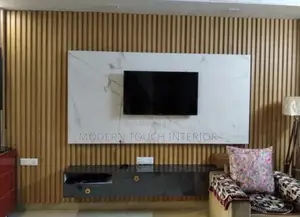 WPC Fluted Wall Panels in Sleek Design