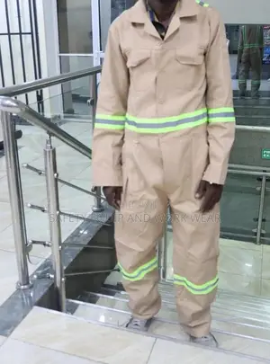 Reflective Overall-beige