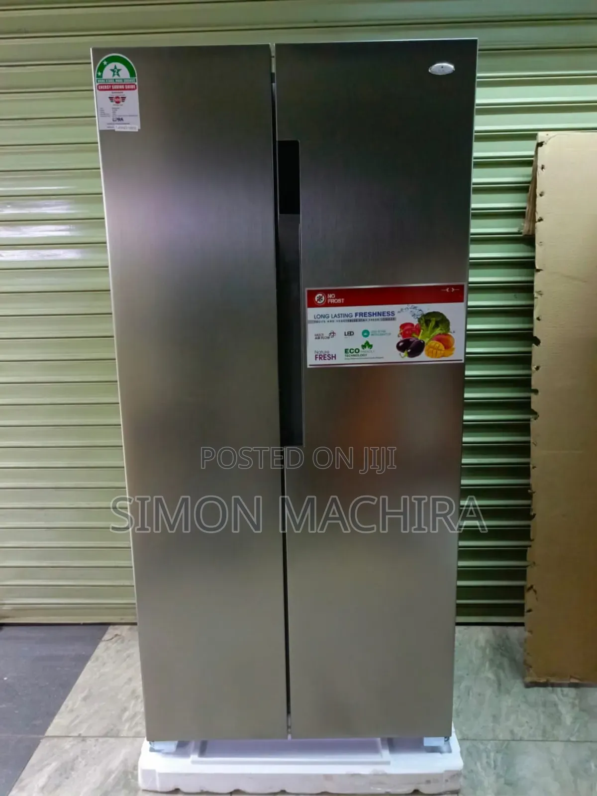 Tlac Double Door Side-by-Side 430L Fridge