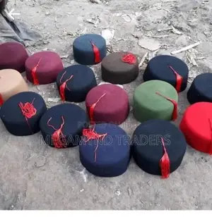 Awololowo Cap/Kazu Cap/Royal Hat/African Cap/Nigerian Cap