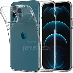 Crystal Back Cover Case Compatible With iPhone 12 Pro/12 (TP
