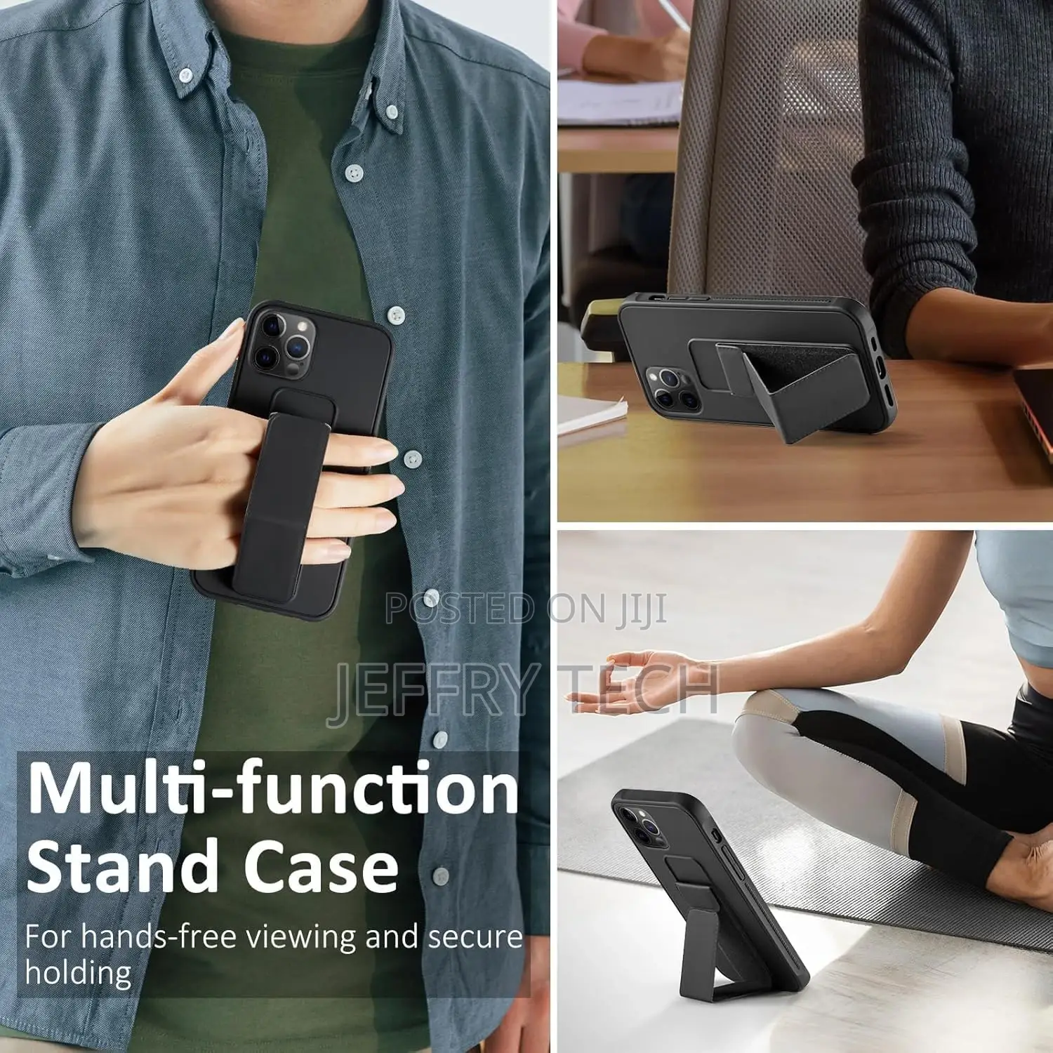 Compatible With iPhone 14 Pro Max Case With Stand, Multi-Fun