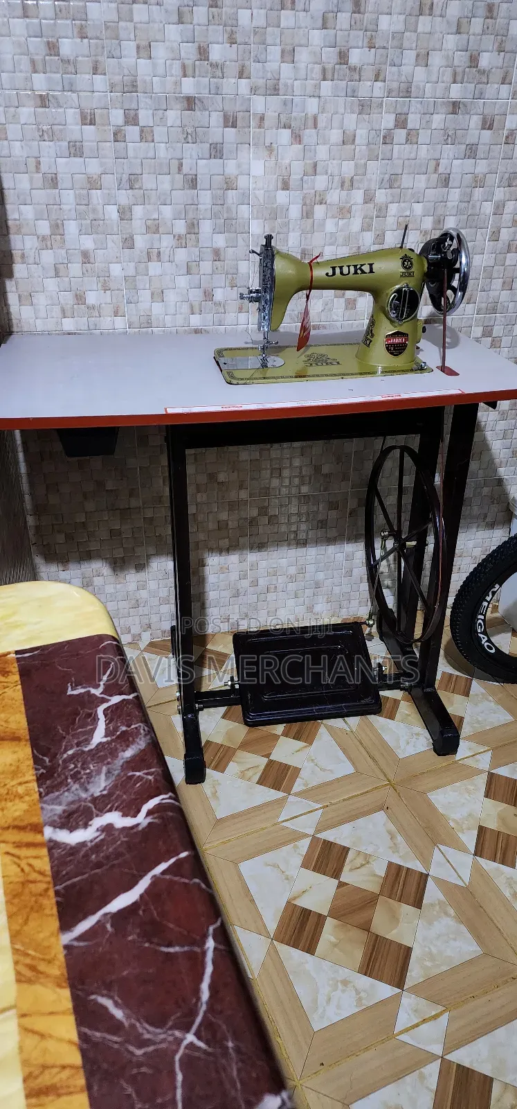 Sewing Machine Head and Imported Table Made in India