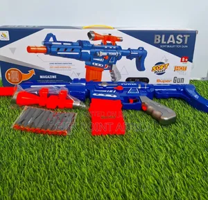 Big Toy Gun With Bullets