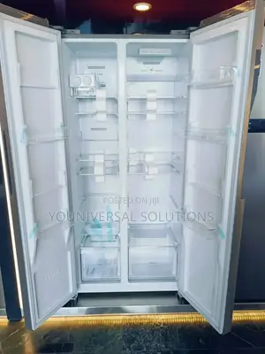 Ramtons Rf/319- 430 Liters Side by Side Led No Frost Fridge