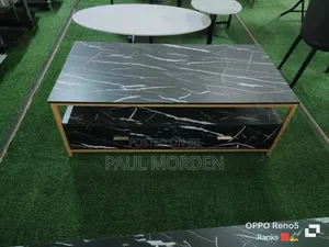 Black Wooden Coffee Table