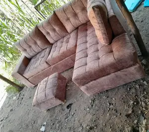 Brown Velvet Corner Seat Available by Order