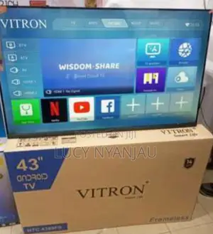 Tv Frameless Full Hd Vitron 43