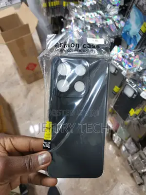 Itel A60 Liquid Soft Silicone Rubber Shockproof Case-Black