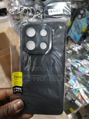 Redmi Note 13 4G Case, Silicone Case Shockproof-Black