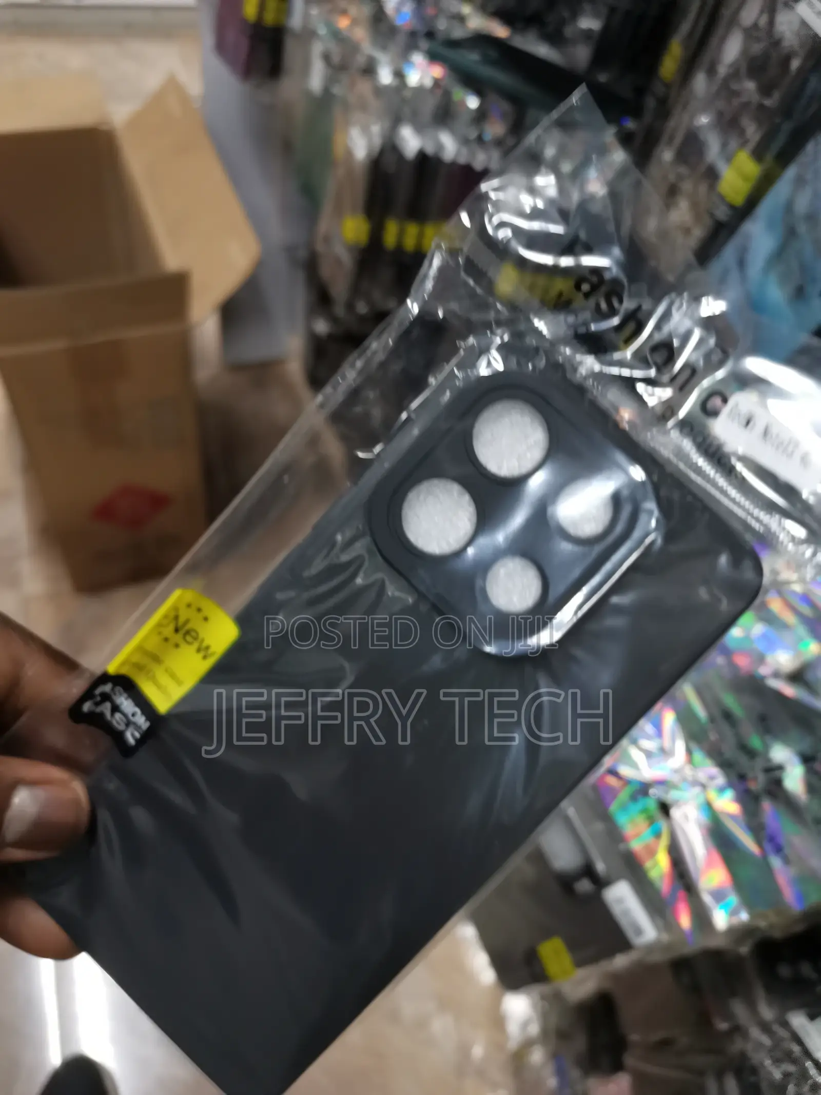 Redmi Note 13 4G Case, Silicone Case Shockproof-Black